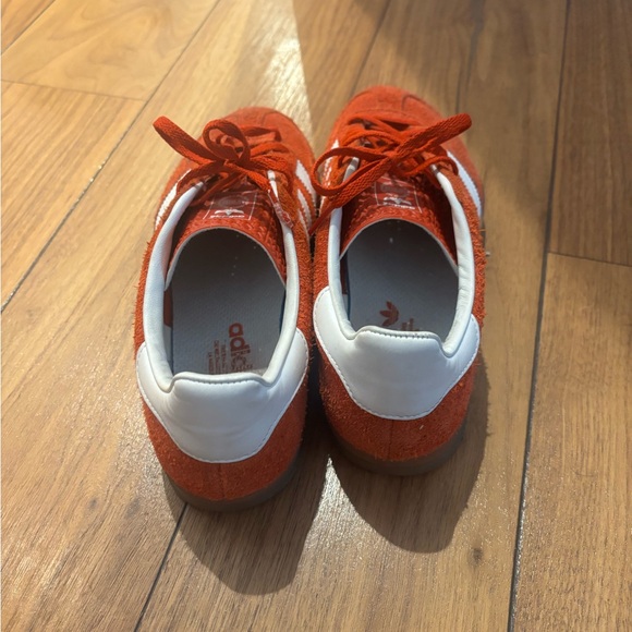 Adidas Gazelle Suede Trainers with White Stripes - Picture 3 of 5